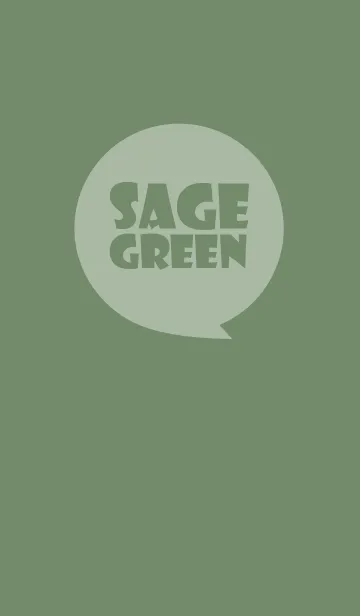 [LINE着せ替え] Sage Green Theme Ver.2 (jp)の画像1