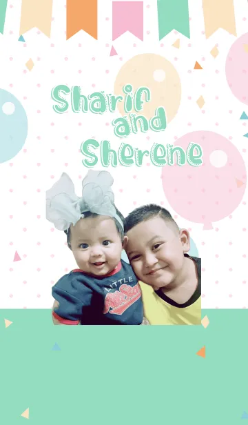 [LINE着せ替え] Sharif ＆ Shereneの画像1