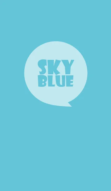[LINE着せ替え] Sky Blue Theme Ver.2 (jp)の画像1