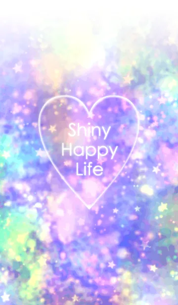 [LINE着せ替え] Shiny Happy Lifeの画像1