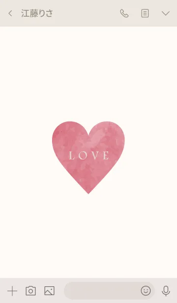 [LINE着せ替え] SIMPLE LOVE 2 -MEKYM-の画像3