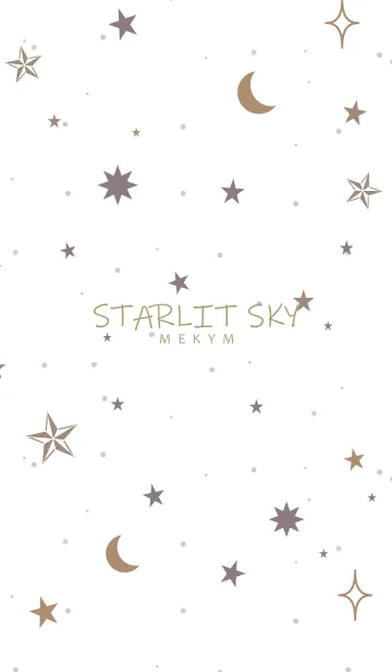 [LINE着せ替え] STARLIT SKY 12 -MEKYM-の画像1
