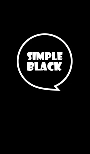 [LINE着せ替え] Love Black Ver.3 (jp)の画像1