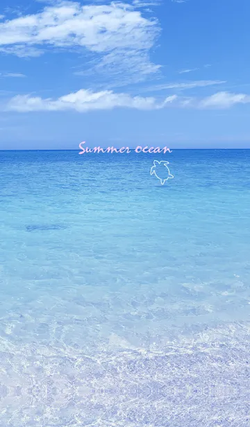 [LINE着せ替え] Summer ocean 18.の画像1