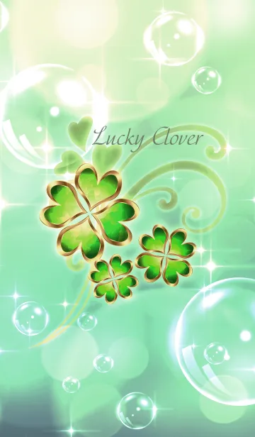 [LINE着せ替え] Lucky clover byRyuunosukeの画像1