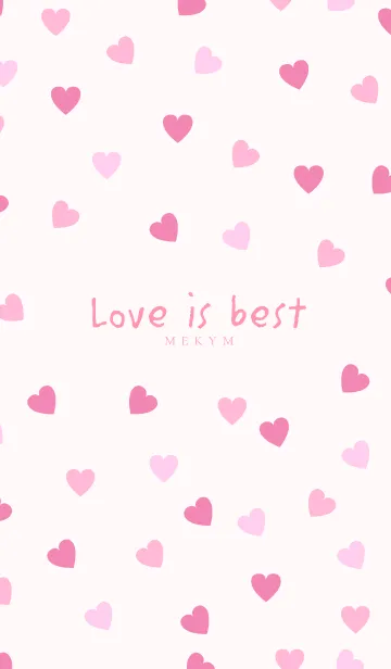 [LINE着せ替え] Love is best 14 -PINK-の画像1