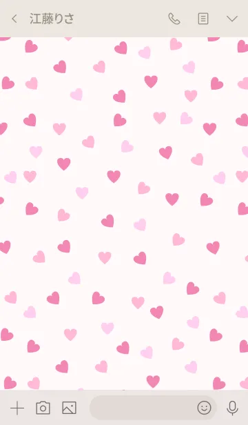 [LINE着せ替え] Love is best 14 -PINK-の画像3