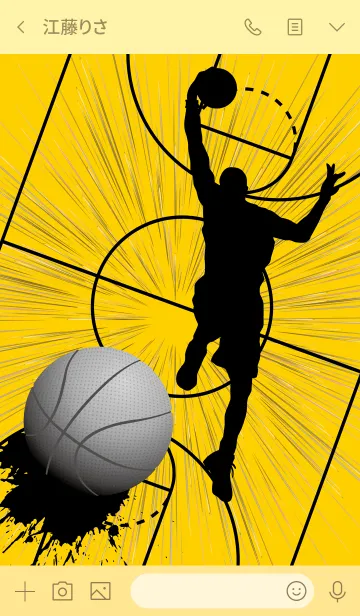 [LINE着せ替え] CRAZY BASKETBALL★2の画像3