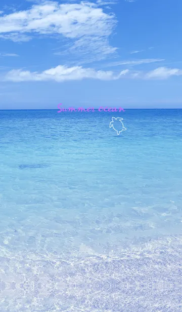 [LINE着せ替え] Summer ocean 19.の画像1
