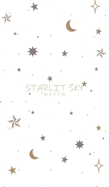 [LINE着せ替え] STARLIT SKY 13 -MEKYM-の画像1