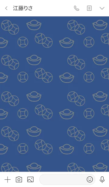 [LINE着せ替え] 神と神々の祝福-ラッキーコインの画像3