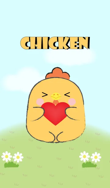 [LINE着せ替え] My Fat Cute Chicken Theme (jp)の画像1