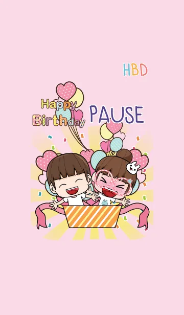 [LINE着せ替え] PAUSE HBD V10 eの画像1