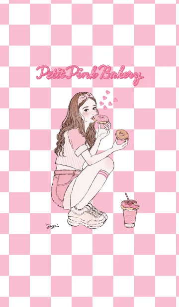 [LINE着せ替え] ♥ Petit Pink Bakery 03 ♥の画像1