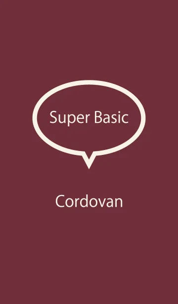 [LINE着せ替え] Super Basic Cordovanの画像1