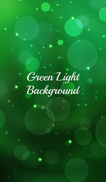 [LINE着せ替え] Green Light Backgroundの画像1