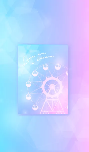 [LINE着せ替え] Ferris wheel # pastel colorの画像1