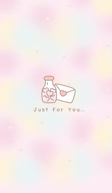 [LINE着せ替え] Just for Youの画像1