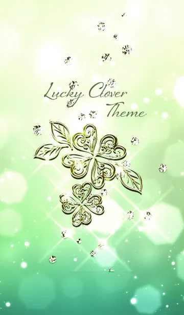 [LINE着せ替え] Lucky clover Theme2の画像1