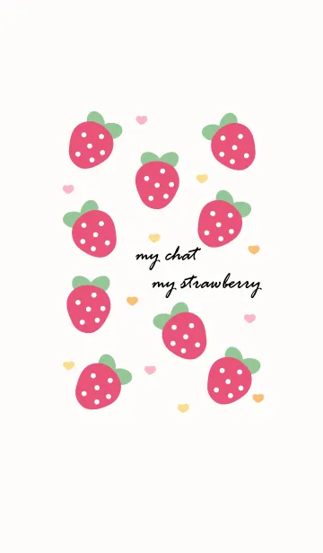 [LINE着せ替え] Sweet strawberry 3 ^^の画像1