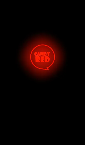 [LINE着せ替え] Candy Red Neon Theme v.3 (jp)の画像1