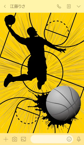 [LINE着せ替え] CRAZY BASKETBALL★3の画像3