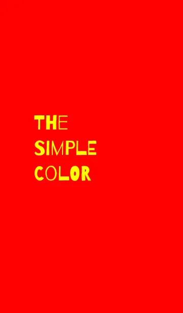 [LINE着せ替え] シンプル カラーの画像1