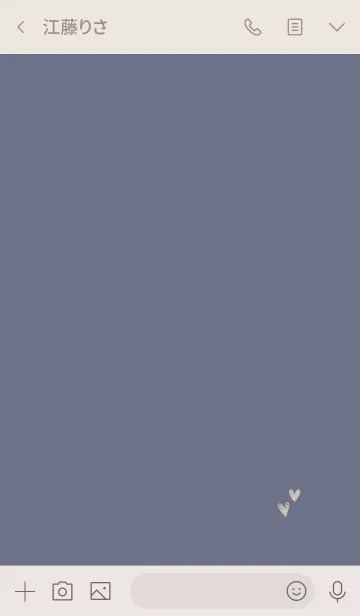 [LINE着せ替え] やっぱり韓国が好き。ベージュブルー。の画像3