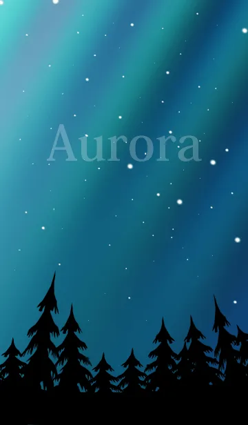 [LINE着せ替え] 美しい空＊Aurora＃9の画像1