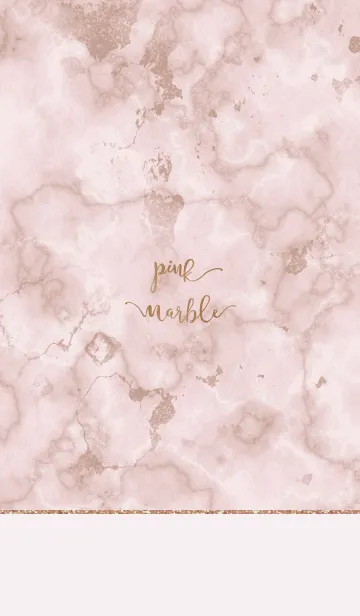 [LINE着せ替え] Pink Marble(ROSE)の画像1