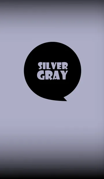 [LINE着せ替え] Silver Gray and Black Ver.3 (jp)の画像1