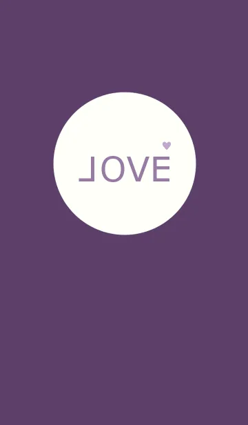 [LINE着せ替え] LOVE =purple=の画像1