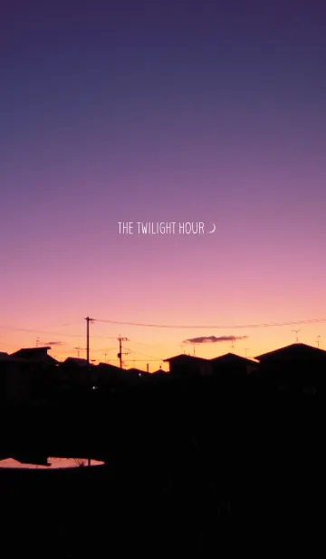 [LINE着せ替え] The twilight hour -黄昏時-の画像1