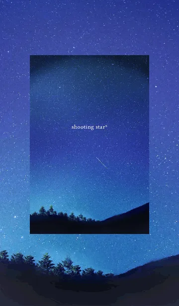 [LINE着せ替え] Shooting Star**の画像1