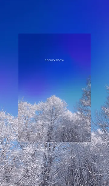 [LINE着せ替え] snow*snowの画像1