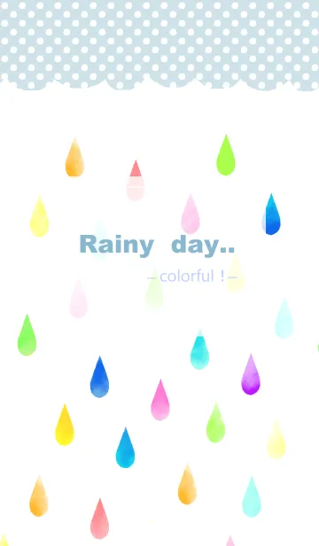 [LINE着せ替え] Rainy day..の画像1