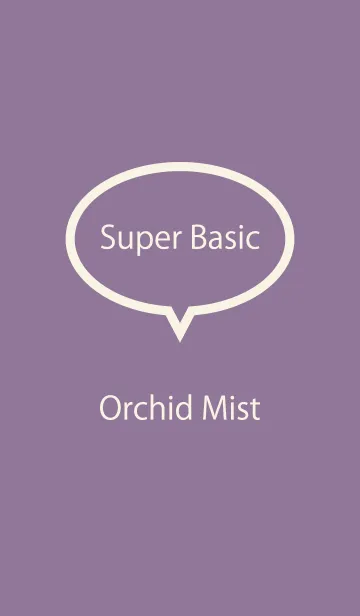 [LINE着せ替え] Super Basic Orchid Mistの画像1