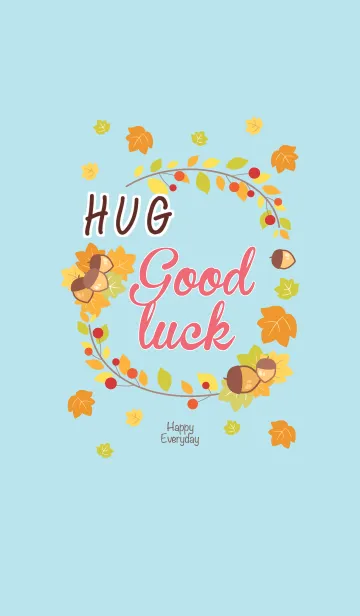 [LINE着せ替え] HUG Happy Everyday V02 eの画像1