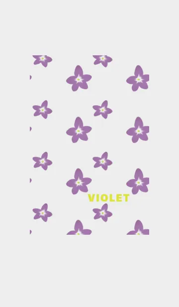 [LINE着せ替え] February violetの画像1