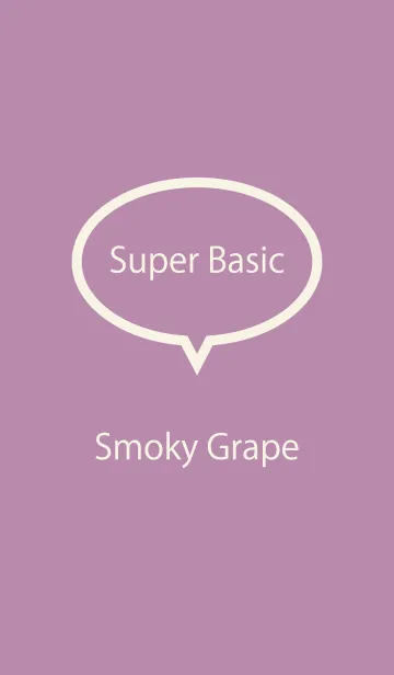 [LINE着せ替え] Super Basic Smoky Grapeの画像1