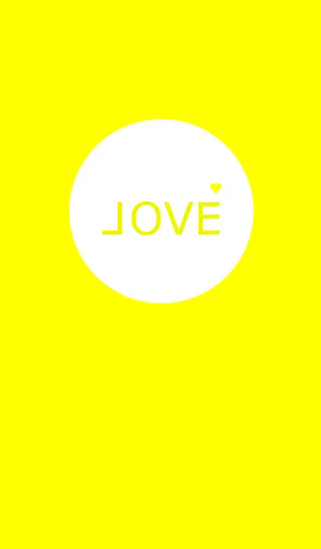 [LINE着せ替え] LOVE =yellow=の画像1