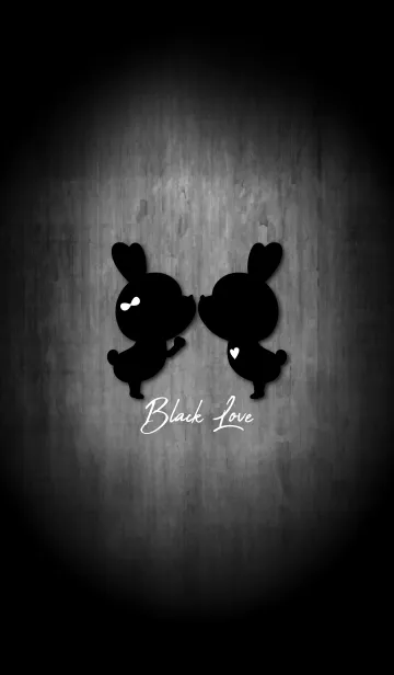 [LINE着せ替え] Black Love.の画像1