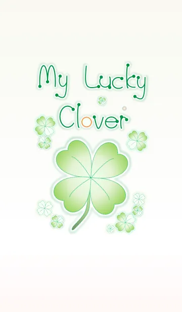 [LINE着せ替え] My Lucky Clover 2！ (Green V.7)の画像1