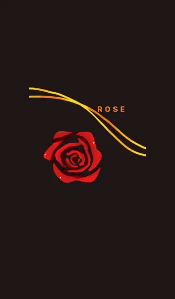 [LINE着せ替え] ローズレッドの画像1