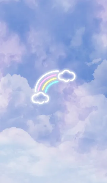 [LINE着せ替え] 虹 Rainbow Lightの画像1