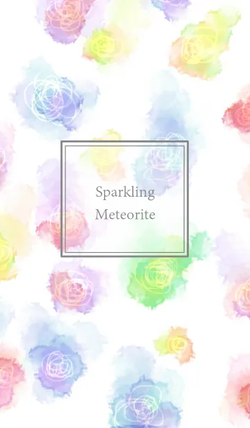 [LINE着せ替え] Sparkling Meteoriteの画像1