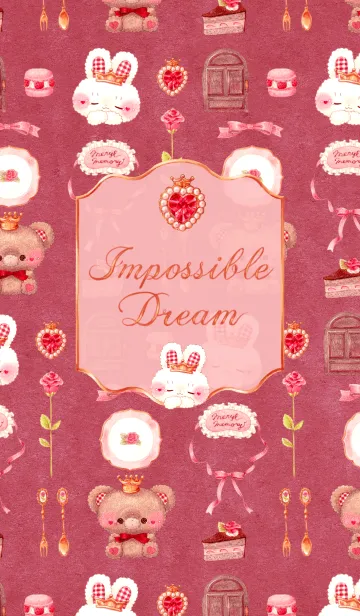 [LINE着せ替え] Impossible dream Redの画像1