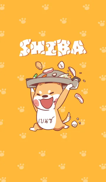 [LINE着せ替え] BENZ Shiba Naughty dog 4の画像1