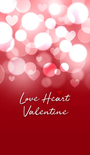 [LINE着せ替え] Love Heart Valentine [Red]の画像1