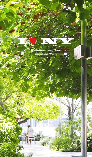 [LINE着せ替え] New York〜Fresh scent〜I♥NYの画像1